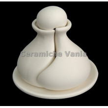 TB S119 - Servizio olio-aceto abbracciati - cm. TB S119 - Servizio olio-aceto abbracciati - cm.