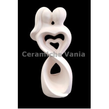 TB S145/G - Sposi cuore - cm.38 TB S145/G - Sposi cuore - cm.38