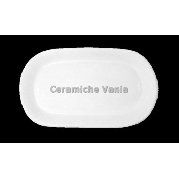 TB V045/G - Vassoio ovale liscio - cm.27