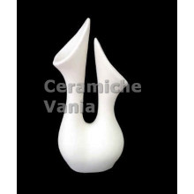 TB V079 - Vaso moderno doppio - cm.30 TB V079 - Vaso moderno doppio - cm.30