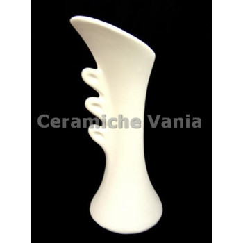 TB V081 - Vaso da fiori moderno tromba - cm.32