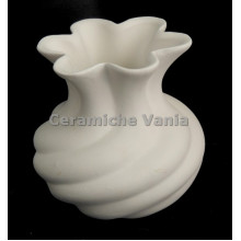 TB V116/10 - Vaso costolato - cm.10 TB V116/10 - Vaso costolato - cm.10