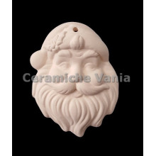 TB W104 - Addobbo viso babbo natale - cm. TB W104 - Addobbo viso babbo natale - cm.