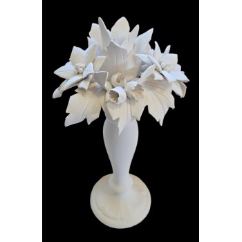 LE021/G - Candeliere stella del natale - cm 44