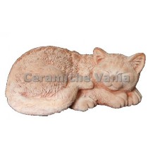 GA052 - Gatto che dorme cm 28 da giardino