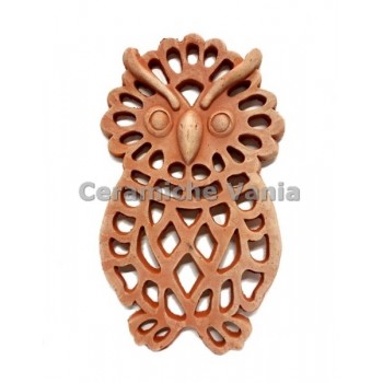 GA056 - Gufo traforato 28x16 cm