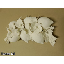 LEMONS AND FLOWERS TO HANG 42X24 CM