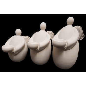 AP022/G - Angelo liscio h19x17x10 cm