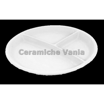 TB A063 - Antipastiera divisore x 3 - cm.24