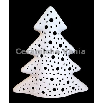 TB A135 - Albero schiacciato traforato - cm 21