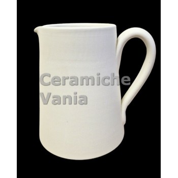 TB B183/16 - Brocca piramide al tornio - cm. 16h