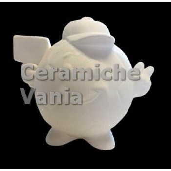 TB S164 - Salvadanaio pallone - cm 16h