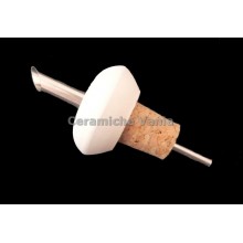 TB T040COMP - Tappo bombato con dosatore acciaio inox