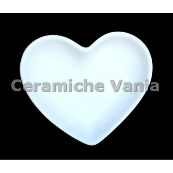 TB V188 - Vassoio cuore fondo - cm.17x15x4h