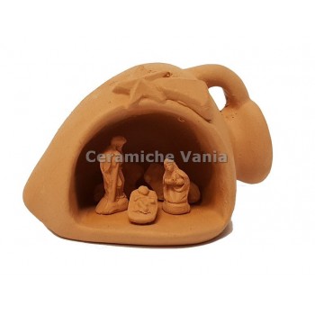 NA014 - Presepe mignon anfora cm 5H