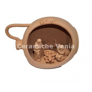 NA016/20 - Presepe orcio al tornio cm 20