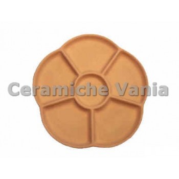 A015 - Antipastiera fiore / 28.cm