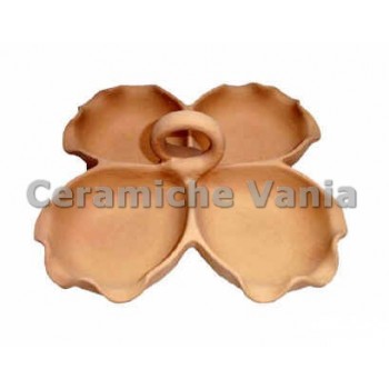 A025 - Antipastiera con manico x 4