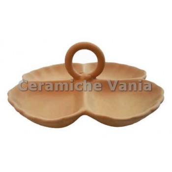 A028 - Antipastiera 4 vasche con manico