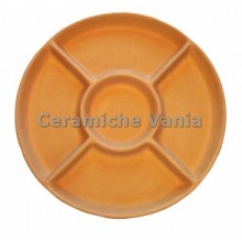 A036 - Antipastiera 5 scomparti Venus / 32.cm