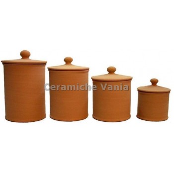 B005/10 - Barattolo cucina pressa liscio / 10.cm