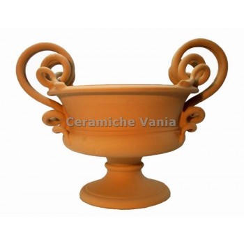 C018/40 - Centrotavola manico serpe / 40.cm