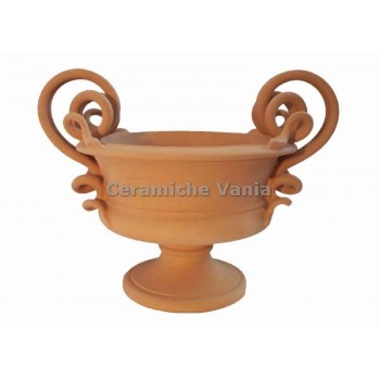 C020 - Centrotavola con manico serpe alto / 35.cm