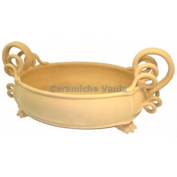 C116/P - Centrotavola manico serpe 4 piedi / piccolo