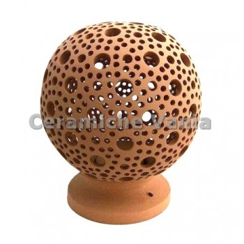 K056B/30 - Lampada sfera traforo bolle / 30.cm