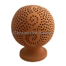 K056CV/30 - Lampada sfera traforo coda violino / 30.cm