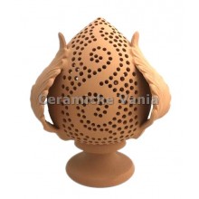 K060CV/20 - Lampada Pumo traforo coda violino / 20.cm