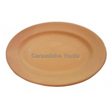 P009 - Piatto ovale da tavola liscio / 24.cm