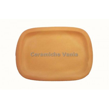 P021 - Piatto da tavola rettangolare piano