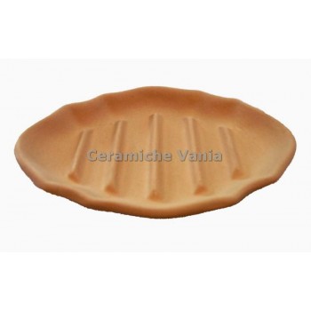 P067 - Portasapone ovale rigato 