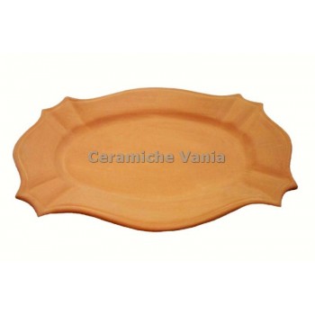 P088 - Piatto rettangolare ottocento / 49 x 33.cm