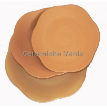 P195 - Piatto margherita fondo - cm. 21