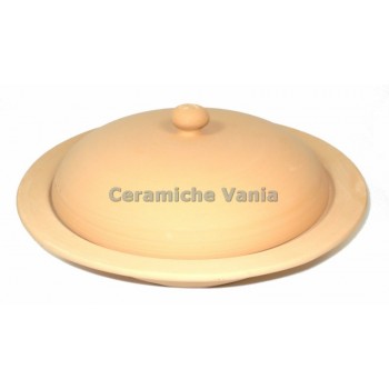 R003 - Risottiera tonda con falda / 40.cm