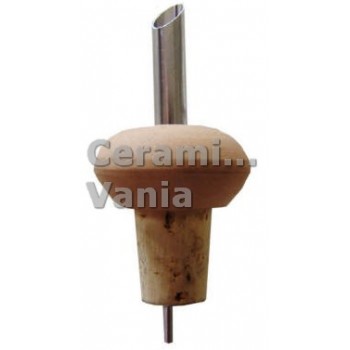 T040COMP - Tappo bombato con dosatore acciaio