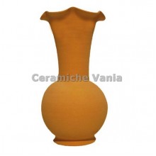 V007 - Corrugated onion flower pot / 20.cm