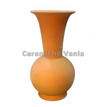 V008 - Vaso fiori cipolla liscio / 15.cm