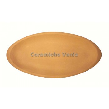 V035/38F - Vassoio pesce fondo con bordino - cm.38x4.5h