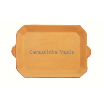 V038 - Vassoio ottagonale con manico / 47.cm