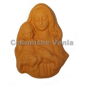 W087 - Madonna con bambino da appendere / 12.cm