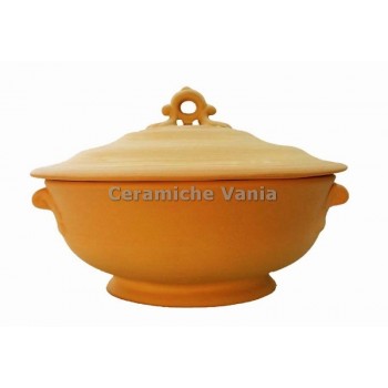 Z013 - Zuppiera ovale con piede