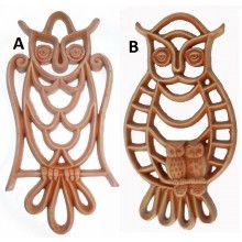 GA018 - Gufo e civetta cm 36 da esterno