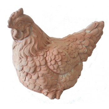 GA080 - Gallina cm 20 da giardino