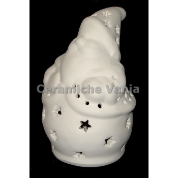 TB B078 - Bruciaessenze babbo natale traforato - cm.16