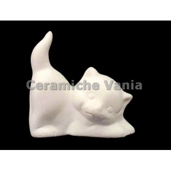 TB G011 - Gattino con codina - cm.9x11