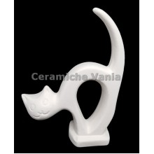 TB G049 - Gatto stilizzato con codina - cm.