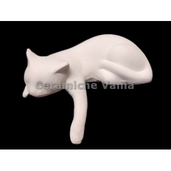TB G051/G - Gatto zampa giù - cm.12